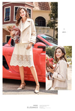 Load image into Gallery viewer, 2018 Autumn Women's coat temperament wool coat 97110