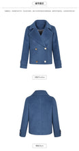 Load image into Gallery viewer, 2018 Autumn Women's coat temperament wool coat 97110