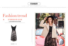 Load image into Gallery viewer, 2018 Autumn Women's coat temperament wool coat 97110