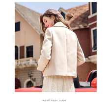 Load image into Gallery viewer, 2018 Autumn Women's coat temperament wool coat 97110