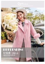 Load image into Gallery viewer, 2018 New brand women's thickened coat coat fox fur coat 97065