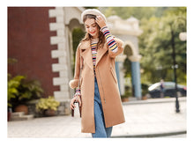 Load image into Gallery viewer, 2018 New brand women's thickened coat coat fox fur coat 97065