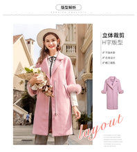 Load image into Gallery viewer, 2018 New brand women's thickened coat coat fox fur coat 97065