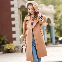 Load image into Gallery viewer, 2018 New brand women's thickened coat coat fox fur coat 97065