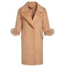 Load image into Gallery viewer, 2018 New brand women's thickened coat coat fox fur coat 97065