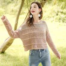 Load image into Gallery viewer, Fall 2018 New Fashion Women's Dresses Lazy Wind Pullovers Sweet Small Fresh Loose Knitwear 79057