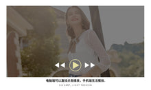 Load image into Gallery viewer, 2019 Spring new women's velvet butterfly bow dot shirt celebrity temperament everywhere lace shirt 58838