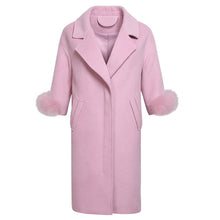 Load image into Gallery viewer, 2018 New brand women's thickened coat coat fox fur coat 97065