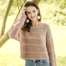 Load image into Gallery viewer, Fall 2018 New Fashion Women's Dresses Lazy Wind Pullovers Sweet Small Fresh Loose Knitwear 79057