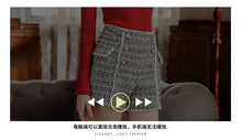 Load image into Gallery viewer, 2008 autumn and winter new high-quality women's zipper high waist retro straight trousers temperament ladies Baitie shorts 28662