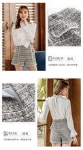 Load image into Gallery viewer, 2008 autumn and winter new high-quality women's zipper high waist retro straight trousers temperament ladies Baitie shorts 28662
