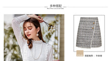 Load image into Gallery viewer, Spring 2019 New Women's Wear Pure Collar Horn Sleeve Bottom Shirt, Lady Baitie Pullover Chiffon Blouse 59096