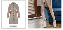 Load image into Gallery viewer, Spring 2019 New Women's Wear Pure Collar Horn Sleeve Bottom Shirt, Lady Baitie Pullover Chiffon Blouse 59096