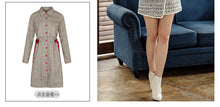 Load image into Gallery viewer, 2018 Autumn Winter new brand women's dress zipper splice spinning irregular skirt temperament lady skirt 28661