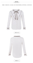 Load image into Gallery viewer, 2018 Autumn new boutique women's dress leader hundred with a down shirt temperament lady shirt female 58919
