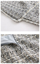 Load image into Gallery viewer, 2018 Autumn Winter new brand women's dress zipper splice spinning irregular skirt temperament lady skirt 28661
