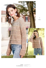Load image into Gallery viewer, Fall 2018 New Fashion Women's Dresses Lazy Wind Pullovers Sweet Small Fresh Loose Knitwear 79057