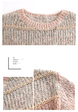 Load image into Gallery viewer, Fall 2018 New Fashion Women's Dresses Lazy Wind Pullovers Sweet Small Fresh Loose Knitwear 79057
