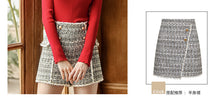 Load image into Gallery viewer, 2019 Autumn and winter new fashion women's round collar long-sleeved warm bottom woolen show thin hundreds of knitting sweater 79062