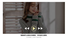 Load image into Gallery viewer, Winter 2018 new high collar sweater temperament lady knitted sweater 79020