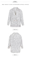 Load image into Gallery viewer, 2018 New brand women's lapel Xiaoxiang temperament women's short coat 97116