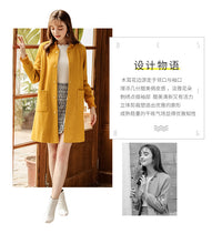 Load image into Gallery viewer, 2018 Autumn and Winter New Fashion Women's Couture Single Duct Long Clothes Casual Knitted Clothes 79088