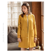 Load image into Gallery viewer, 2018 Autumn and Winter New Fashion Women's Couture Single Duct Long Clothes Casual Knitted Clothes 79088
