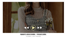 Load image into Gallery viewer, 2018 Autumn and Winter New boutique women's finery headband sleeve a character skirt temperament lady two sets of dresses 88772