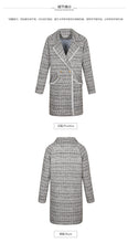 Load image into Gallery viewer, 2018 Autumn and Winter New Boutique Women's Coat Swirl Spindle Little Fragrance Coat Temperance Light Cooked Ladies 'Coat 97127