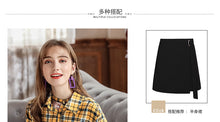 Load image into Gallery viewer, 2019 Autumn Winter New Korean version of women's fashion pattern single buckle jerseys Urban casual shirt female 59083