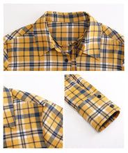 Load image into Gallery viewer, 2019 Autumn Winter New Korean version of women's fashion pattern single buckle jerseys Urban casual shirt female 59083