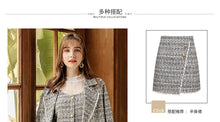 Load image into Gallery viewer, 2018 Autumn and Winter New Boutique Women's Coat Swirl Spindle Little Fragrance Coat Temperance Light Cooked Ladies 'Coat 97127