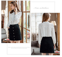 Load image into Gallery viewer, 2018 New Brand Women's Pure Coloured Cowboy Skirt Urban Leisure Skirt 23007