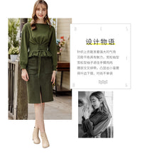 Load image into Gallery viewer, 2018 New brand women's round collar 100 wearing lean sweater urban casual sweater 79067