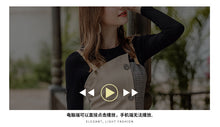 Load image into Gallery viewer, 2019 Autumn and winter new fashion women's round collars splicing temperament lady dress two sets of 69368
