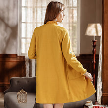 Load image into Gallery viewer, 2018 Autumn and Winter New Fashion Women's Couture Single Duct Long Clothes Casual Knitted Clothes 79088