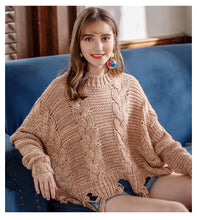 Load image into Gallery viewer, 2018 Winter new women's sweater casual casual sweater 79075