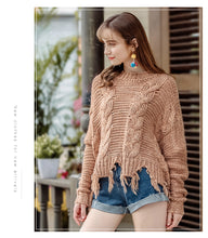 Load image into Gallery viewer, 2018 Winter new women's sweater casual casual sweater 79075