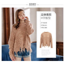 Load image into Gallery viewer, 2018 Winter new women's sweater casual casual sweater 79075
