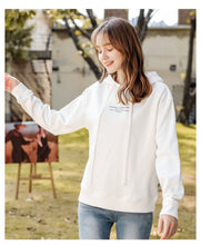 Load image into Gallery viewer, 2008 Autumn and Winter New Fashion Women's Wear Loose Korean Edition Hat Guard Wear Lazy Wind Ins Leisure Coat 53051