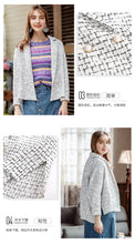Load image into Gallery viewer, 2018 New brand women's lapel Xiaoxiang temperament women's short coat 97116