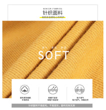 Load image into Gallery viewer, 2018 Autumn and Winter New Fashion Women's Couture Single Duct Long Clothes Casual Knitted Clothes 79088