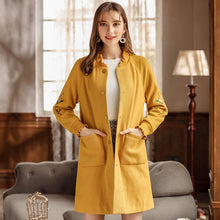 Load image into Gallery viewer, 2018 Autumn and Winter New Fashion Women's Couture Single Duct Long Clothes Casual Knitted Clothes 79088