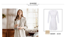 Load image into Gallery viewer, 2018 New brand women's couture lapel thickened long hair coat 97060