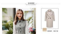 Load image into Gallery viewer, 2018 Autumn and Winter New Women's Style Clover Weaving Lotus Leaf Skirt Sprint Light Dress 69382
