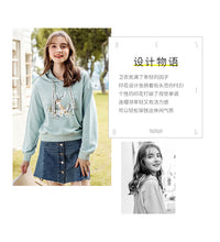 Load image into Gallery viewer, 2019 Autumn winter new brand women's wear INS loose long-sleeved hoodie women leisure hundred jacket 53053