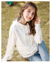 Load image into Gallery viewer, 2008 Autumn and Winter New Fashion Women's Wear Loose Korean Edition Hat Guard Wear Lazy Wind Ins Leisure Coat 53051