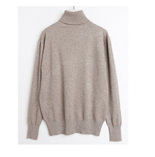 Load image into Gallery viewer, South Korea high collar solid color bottoming shirt slim slim pullover sweater casual thin sweater women 031 fall/winter 2018