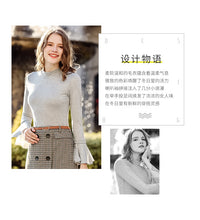 Load image into Gallery viewer, 2018 Autumn and Winter New Women's Shirts Leisure Knitted Sweaters 59079