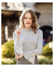 Load image into Gallery viewer, 2018 Autumn and Winter New Women's Shirts Leisure Knitted Sweaters 59079